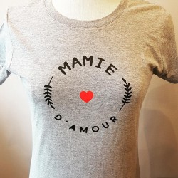 T-shirt Femme - Mamie d'amour