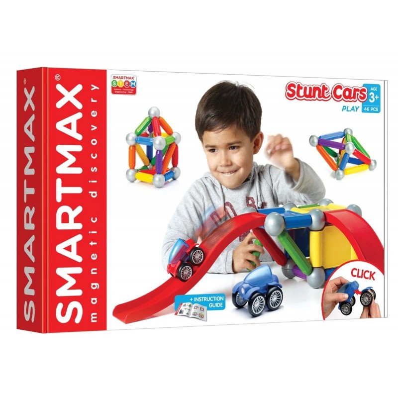 Smartmax - Ensemble voitures magnétiques 25 pcs