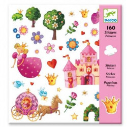 DJECO - 160 stickers princesse